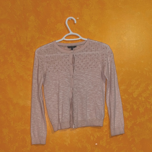 Pink Button-Up Cardigan - Picture 1 of 2